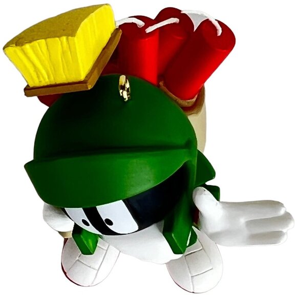Hallmark Keepsake Ornament Marvin The Martian Looney Tunes 1996 Space Alien VTG - Picture 6 of 9